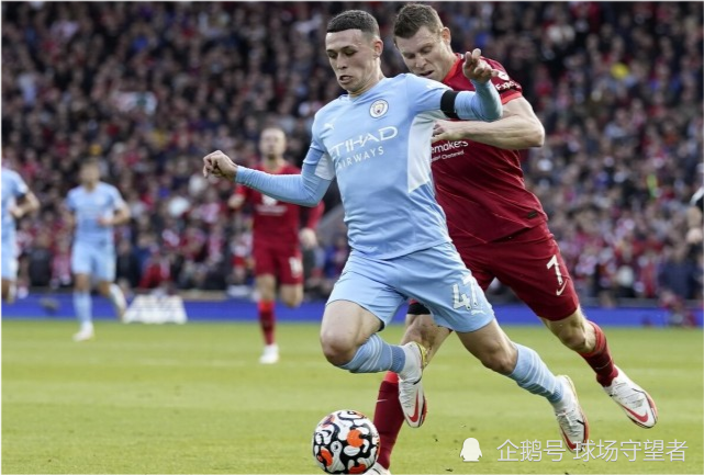  利物浦vs曼城焦点战，阿诺德世界波破僵局  